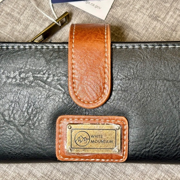 Stone Mountain Women’s Wallet Brand New Brown Black - Picture 9 of 9